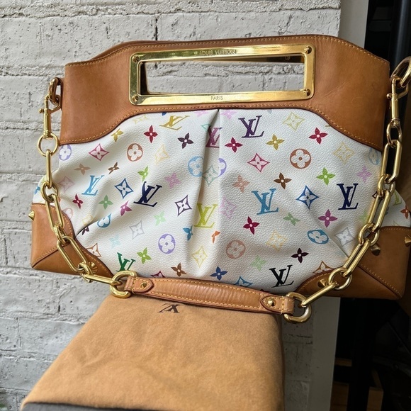 Louis Vuitton Handbags - Louis Vuitton Multicolor white Judy bag